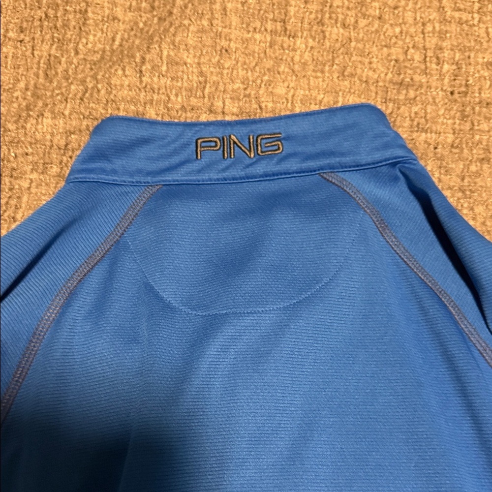 Ping Blue Performance 1/4 Zip Pullover - image 2